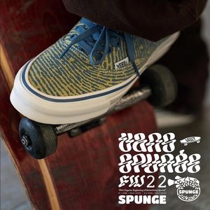 Vans Vault OG Authentic LX x Salehe Bembury Spunge | Coronet Blue